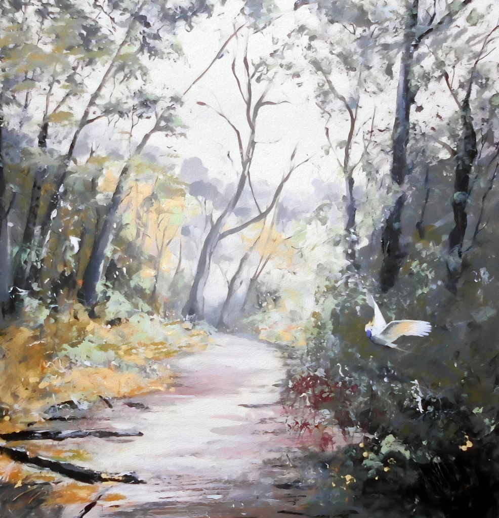 Springtime on Berowra Bush Track